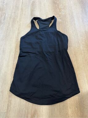 lululemon athletica Black Racerback Tank with built in bra